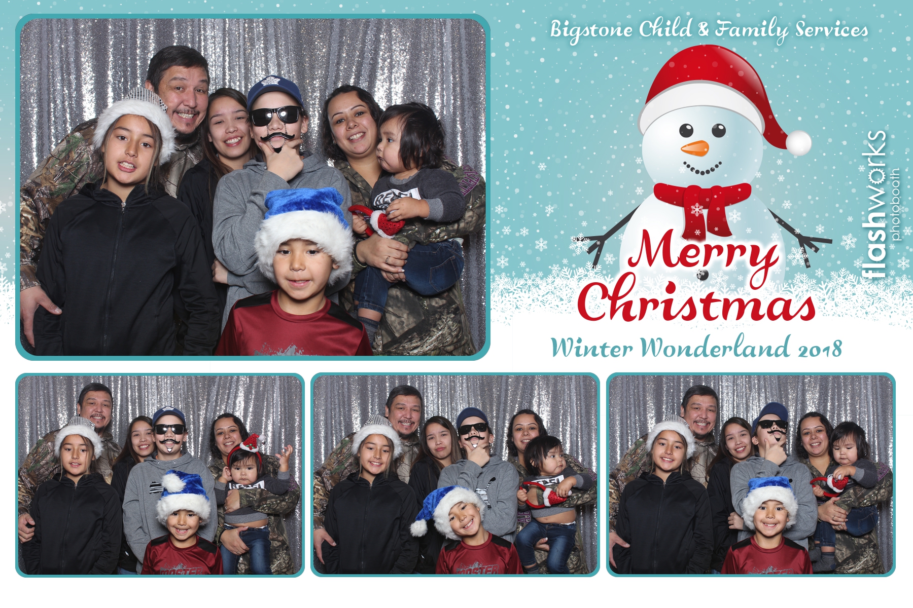 Bigstone Child & Family Services Winter Wonderland 2018 | View more photos from the event at gallery.flashworksphotobooth.com/u/FlashworksPhotoboothInc/Bigstone-Child-Family-Services-Winter-Wonderland-2018